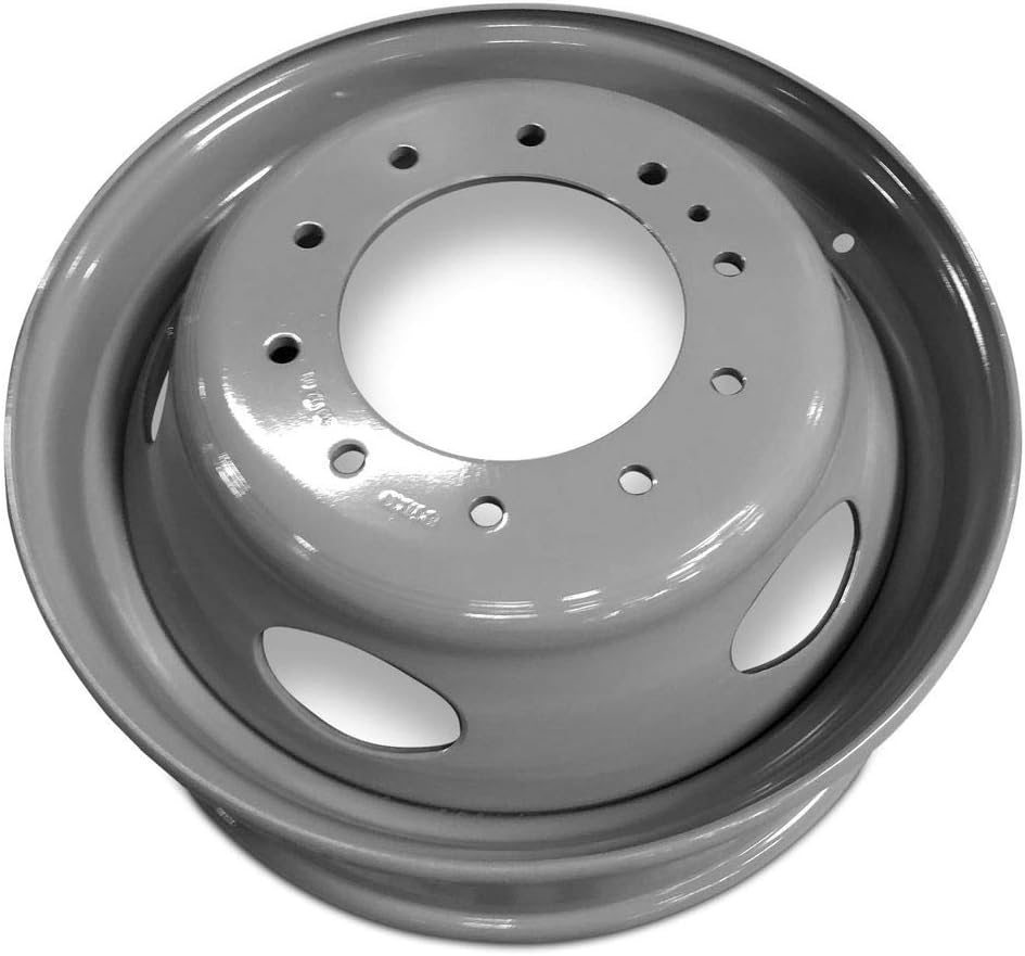 19.5 Inch 10 Lug Gray Steel Wheel Rim H2997