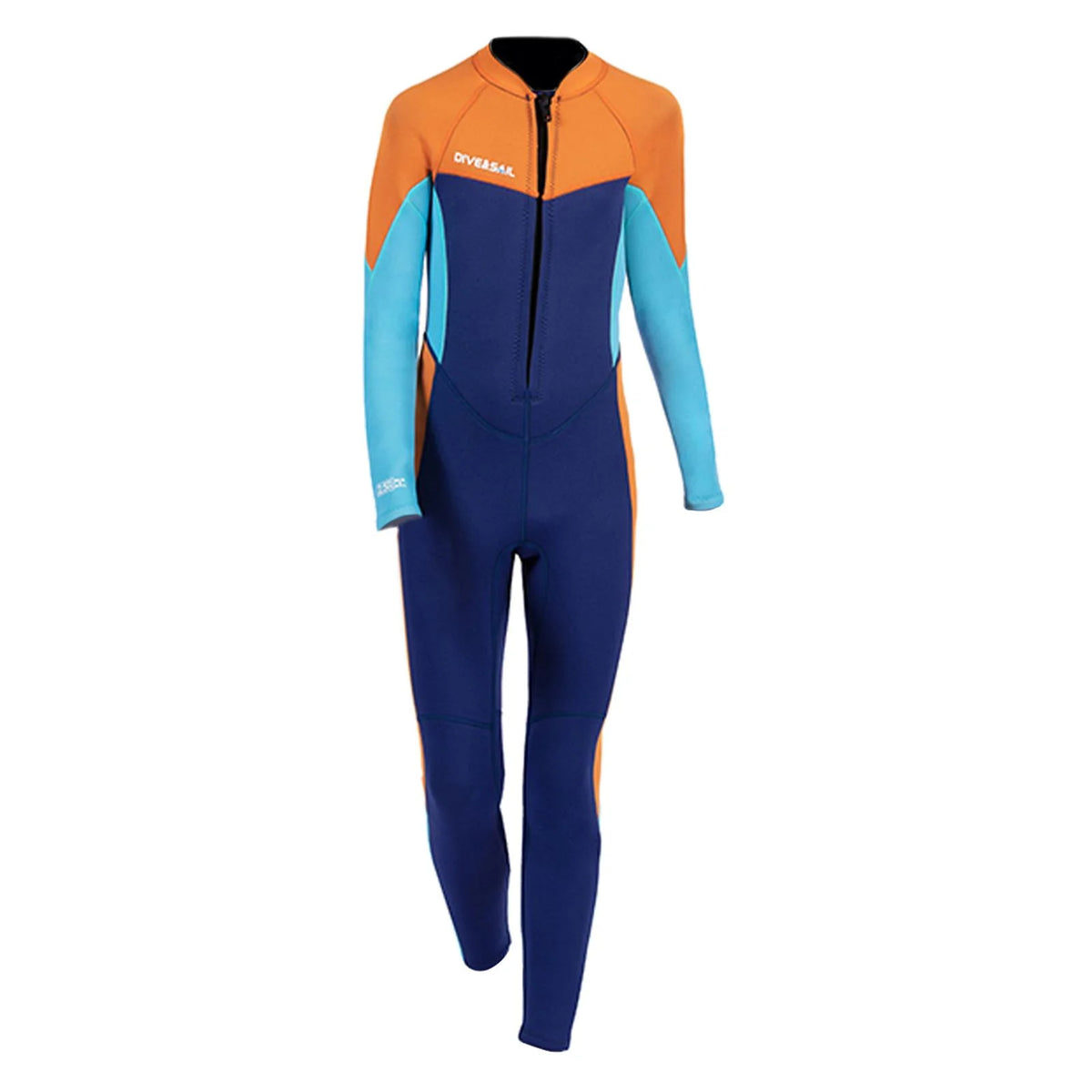 Blue 2.5mm Neoprene Kid Wetsuits Size 8 Z42439