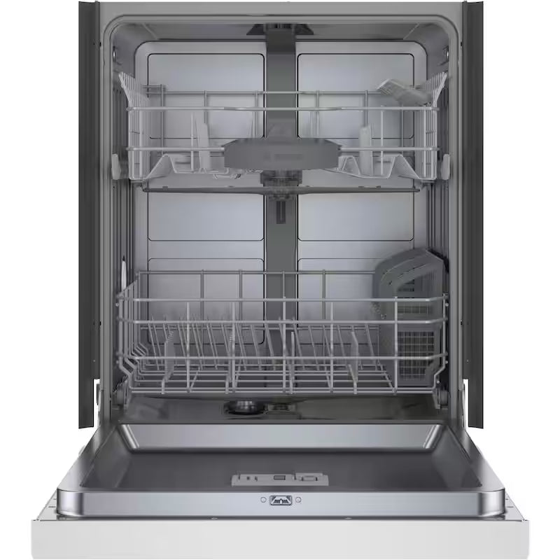 White Front Control Tall Tub Dishwasher with Stainless Steel Tub C3559