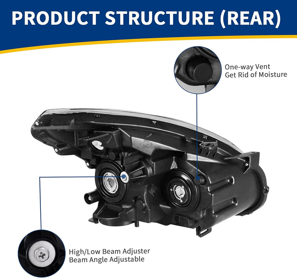 Headlight Assembly M909336