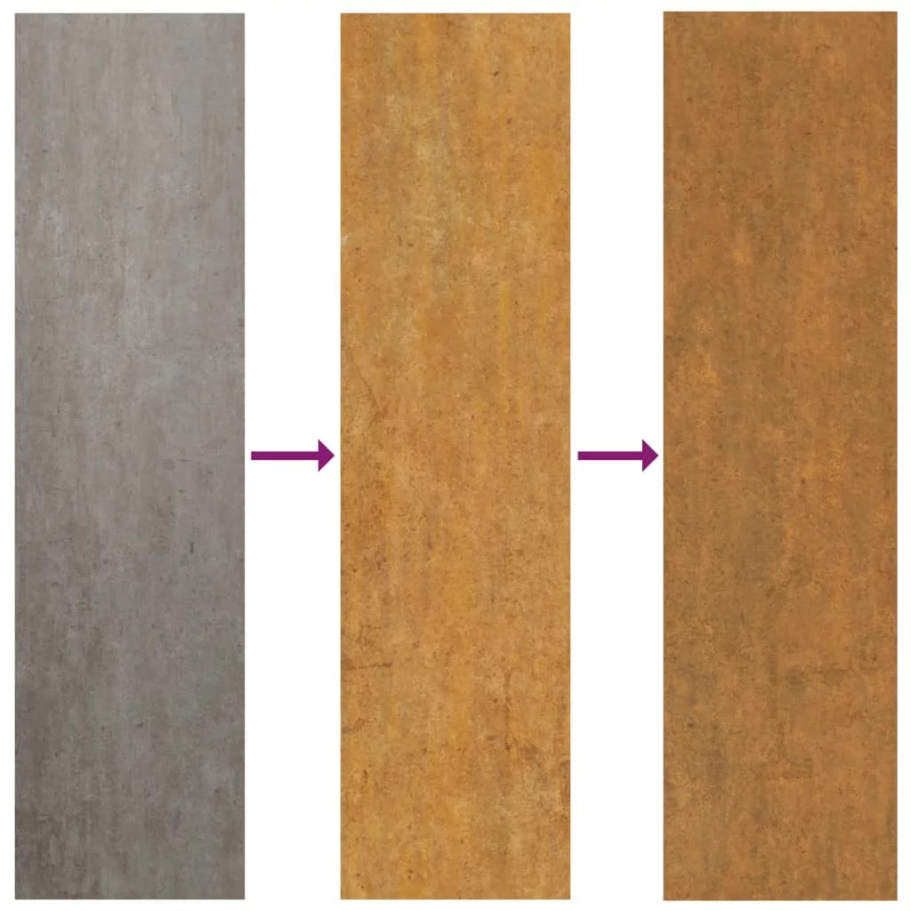 Corten Steel Raised Garden Bed P6877