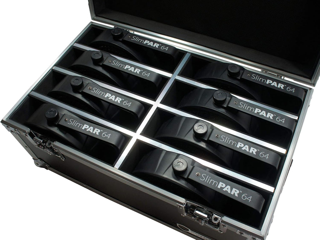 Light Flight Case Compatible with SlimPAR 64 RGBA x 8 Z28568