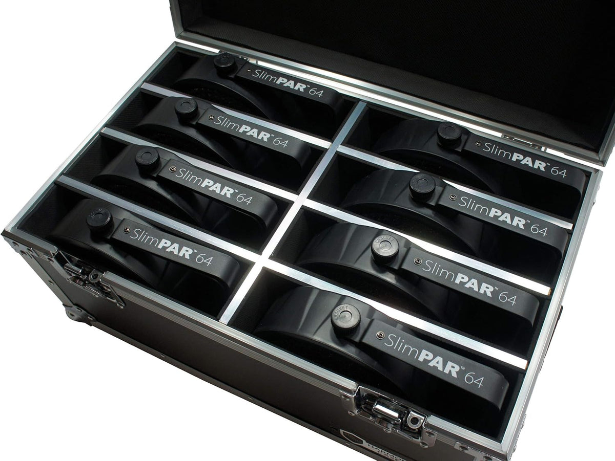 Light Flight Case Compatible with SlimPAR 64 RGBA x 8 Z28568