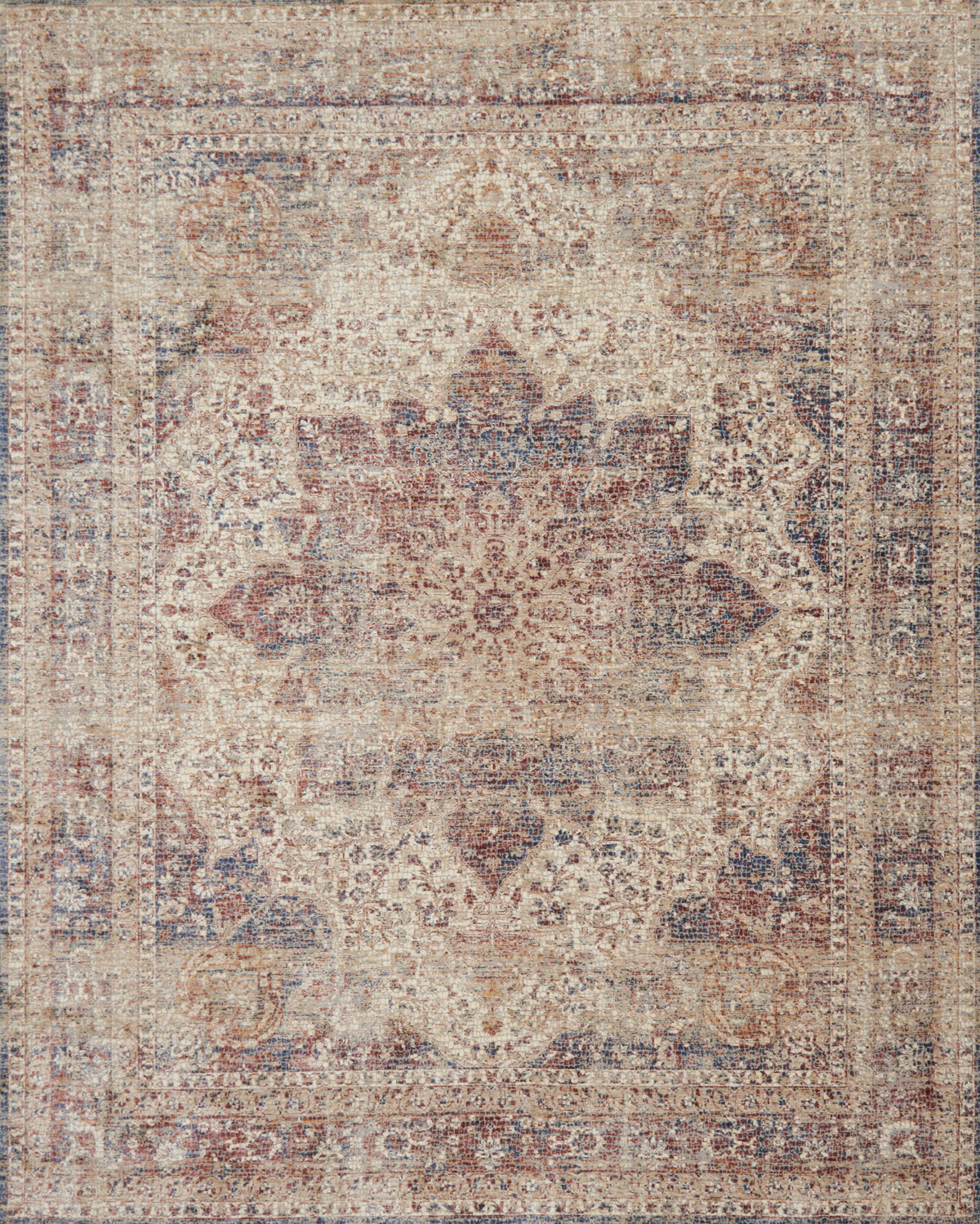 Ivory Red Rug G78322