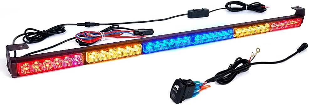 36 Rear LED Chase Light Bars with Strobe Brake Reverse Turn Signal Light A4065