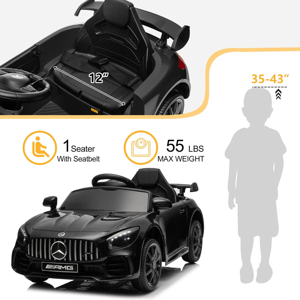 12V Electric Ride on Car with MP3 Bluetooth Red N3770