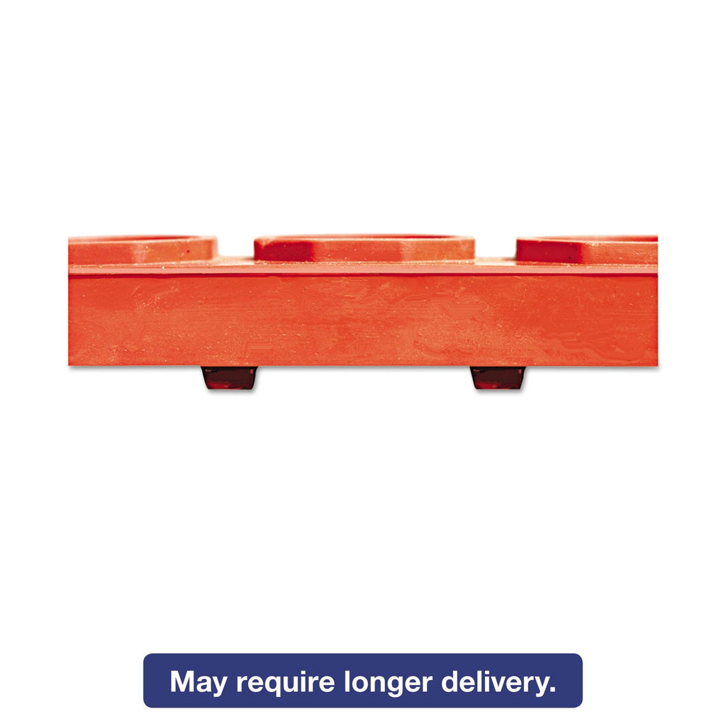 Heavy-Duty Anti-Fatigue Drainage Mat 36x60 Terra Cotta Q733141