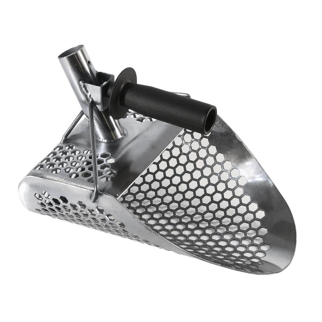 Stainless Metal Detector Sand Scoop with 2 Mount Options B814