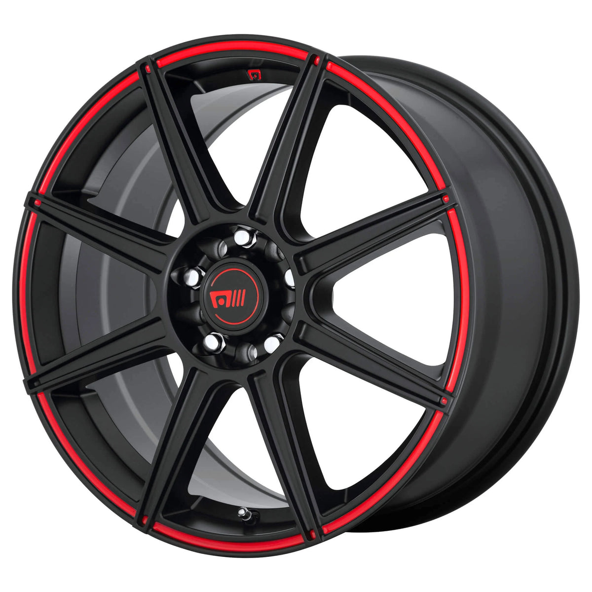 Satin Black 18x8 35 mm Wheel A3627
