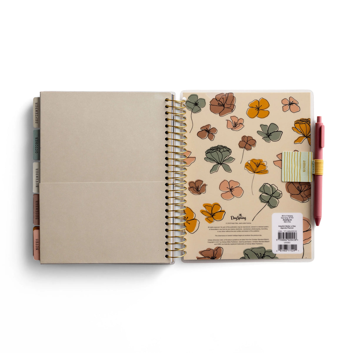 18 Month Devotional Planner (Spiral Bound) A783
