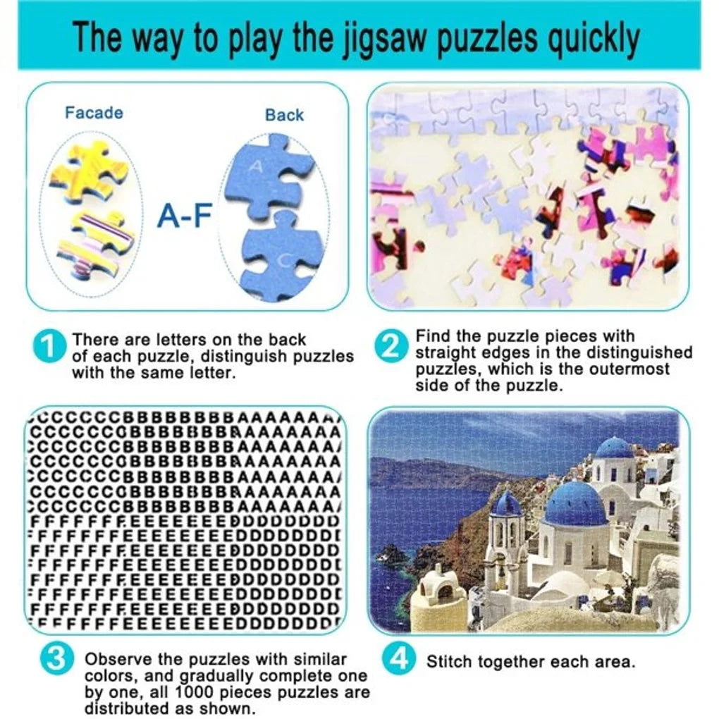 1000 Pieces Mini Jigsaw Puzzle K346