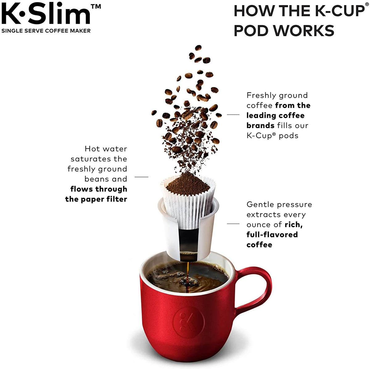 Black Single Serve K-Cup Coffee Brewer Q3326