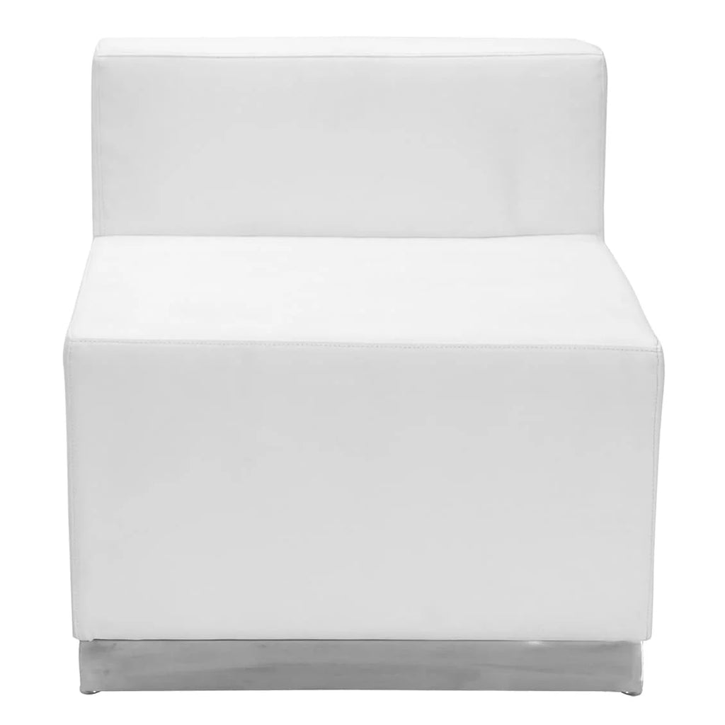 5 PC White Modular Reception Configuration Y28098