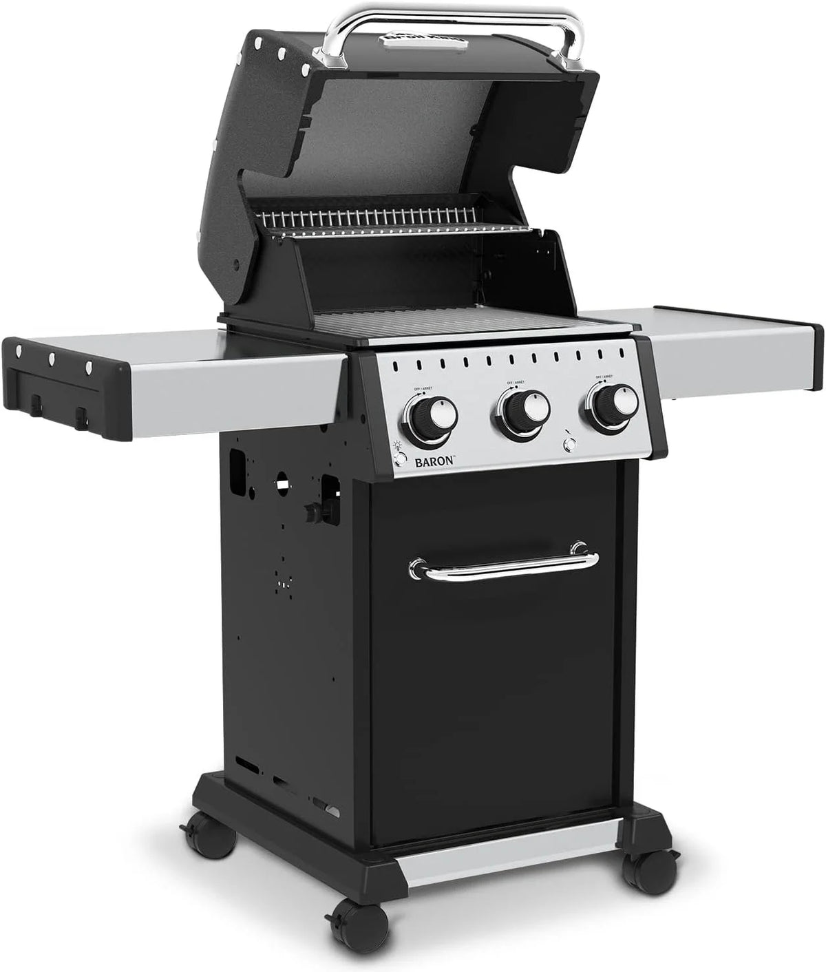 Liquid Propane Silver Black Grill X219
