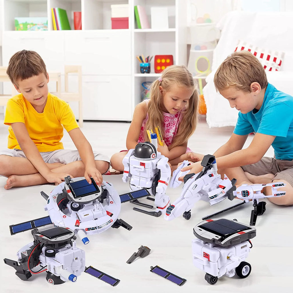 6-in-1 Solar Robot Science Kits W392