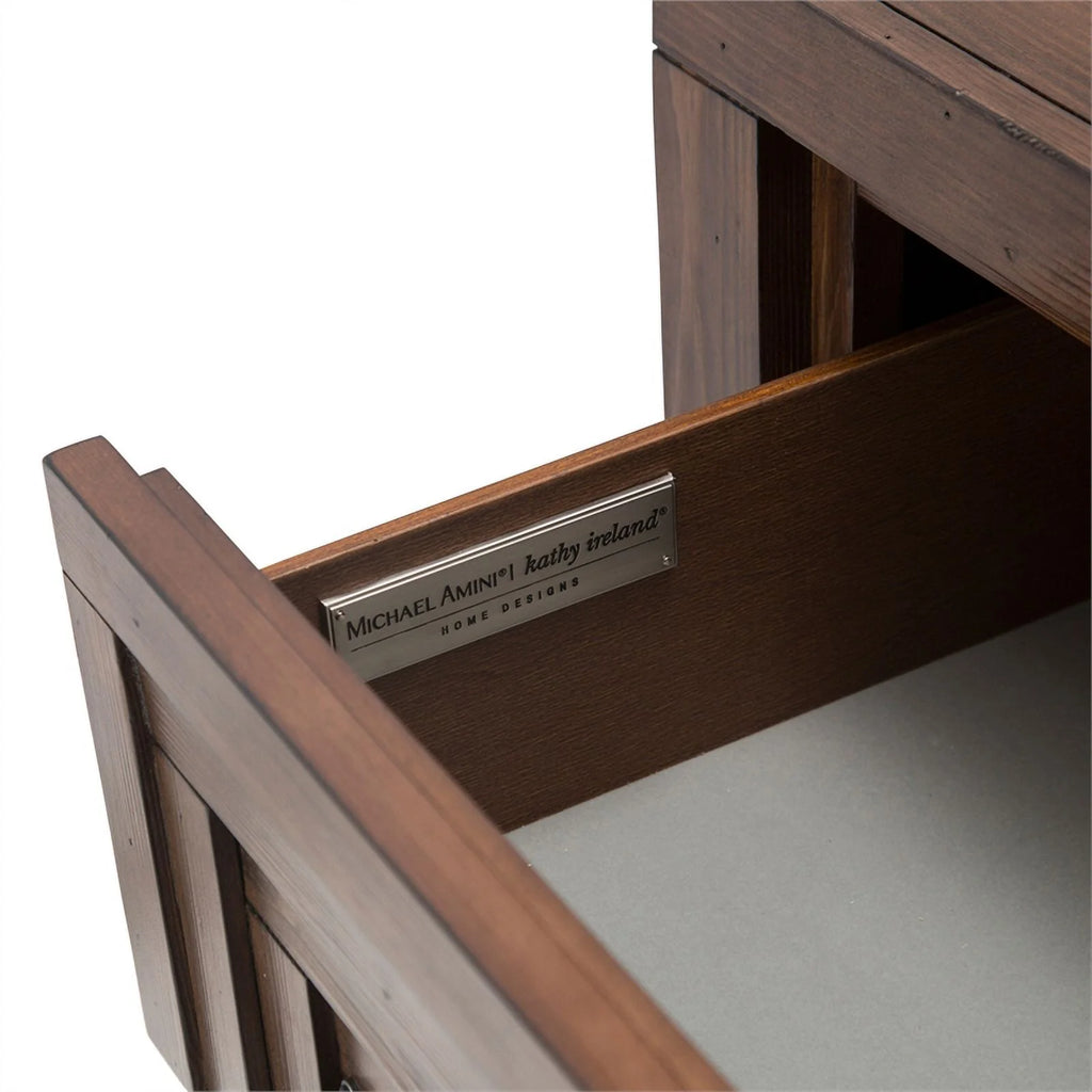 Wood Dresser in Rustic Ranch Brown A92709