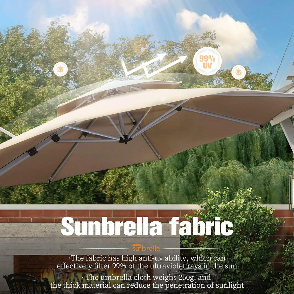 11ft Round Patio Umbrella I77313