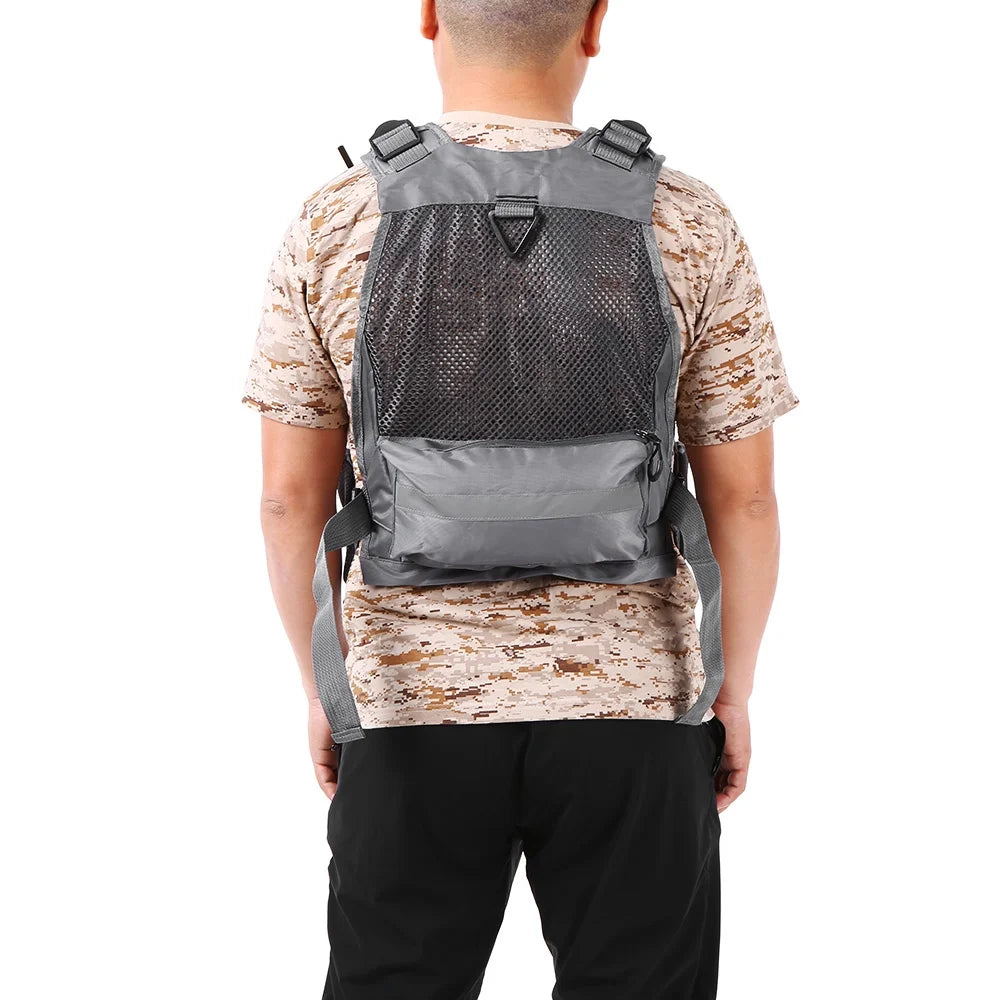 Padded Fishing Life Jacket Floatation Device B3922