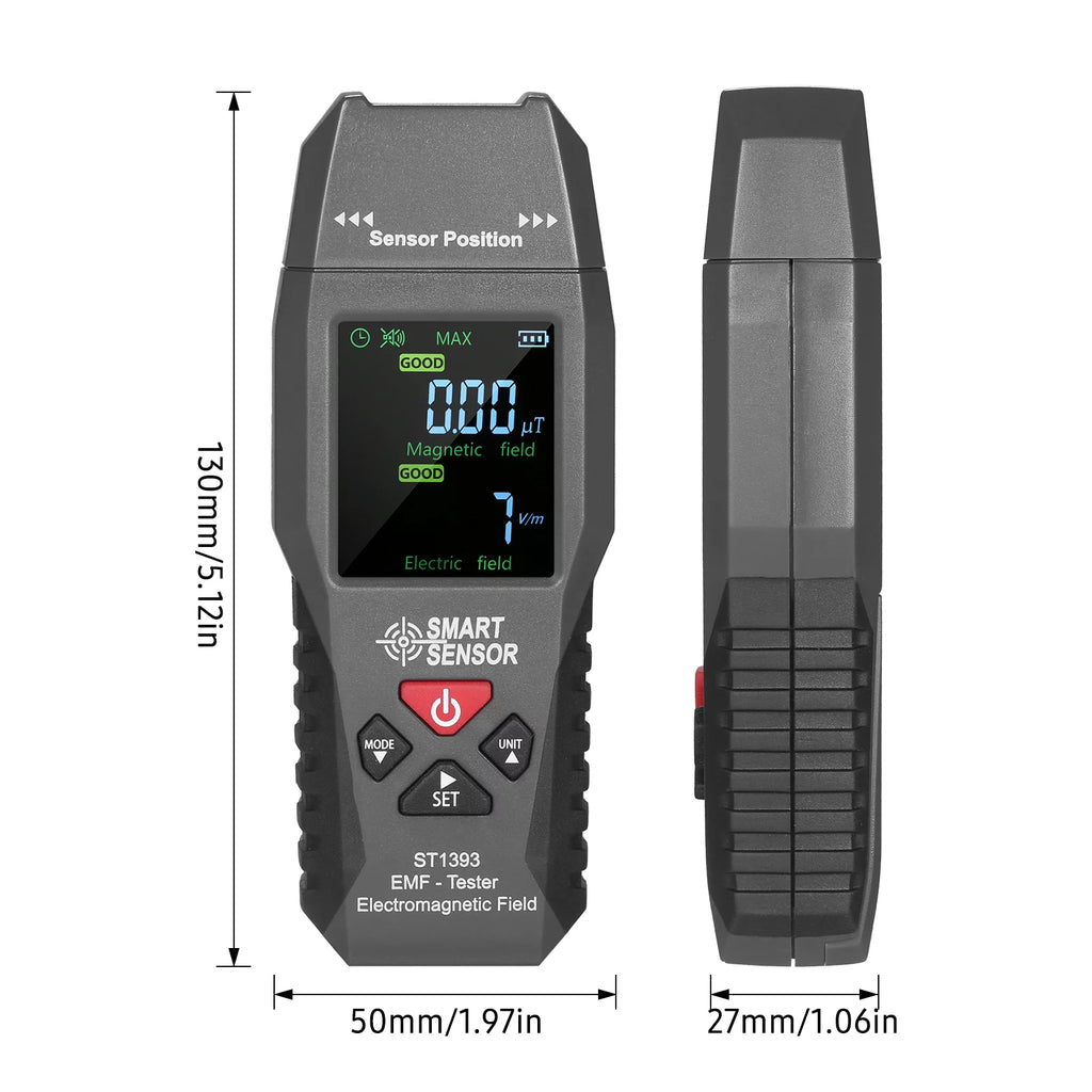Handheld Digital LCD EMF Meter Electromagnetic Field Detector U823418