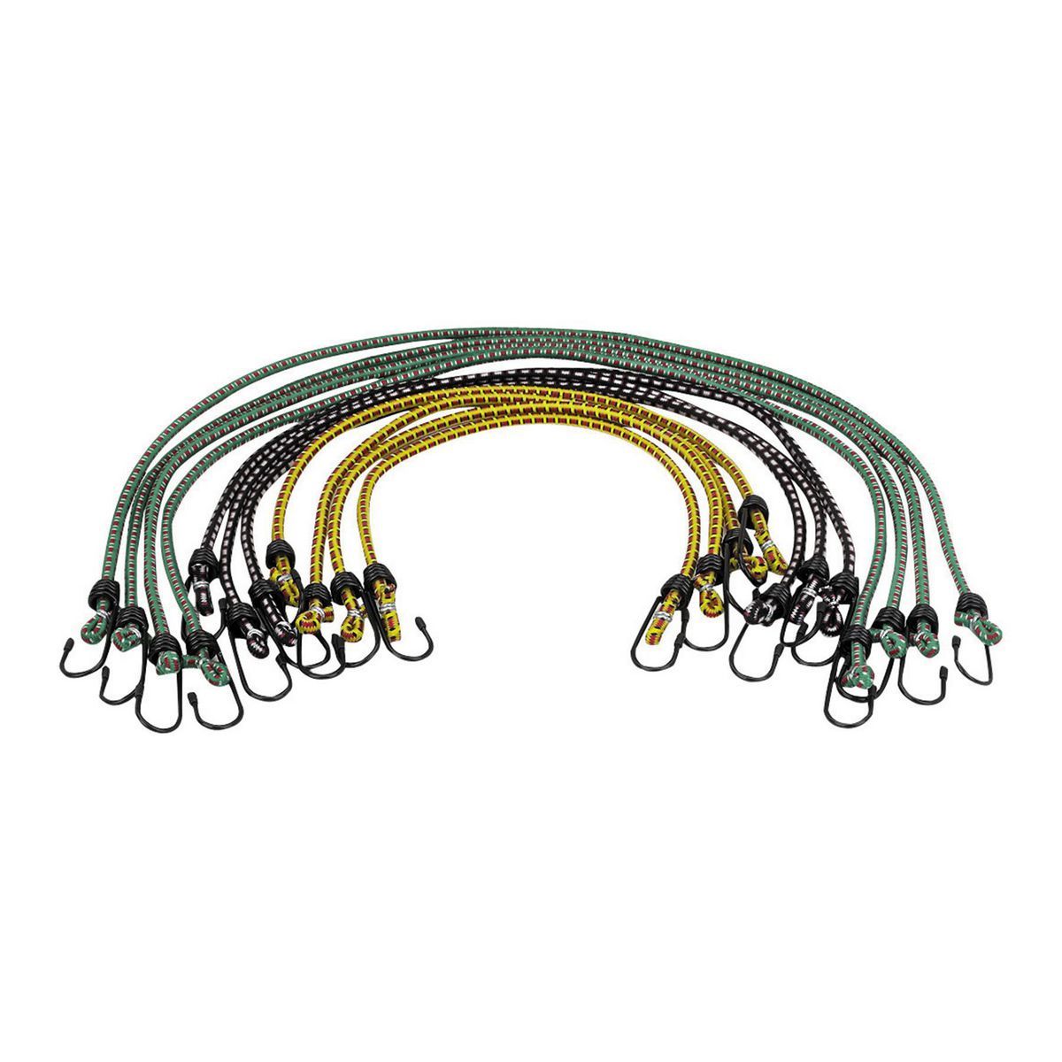 Elastic Stretch Cords, 12-Piece A76395