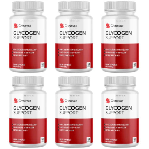 6 Pack Glycogen Support Dietary Supplement U168059