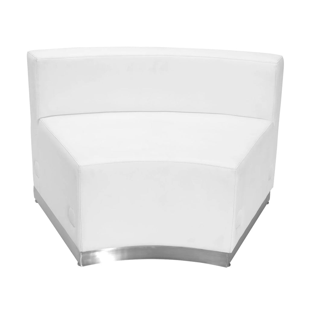 5 PC White Modular Reception Configuration Y28098
