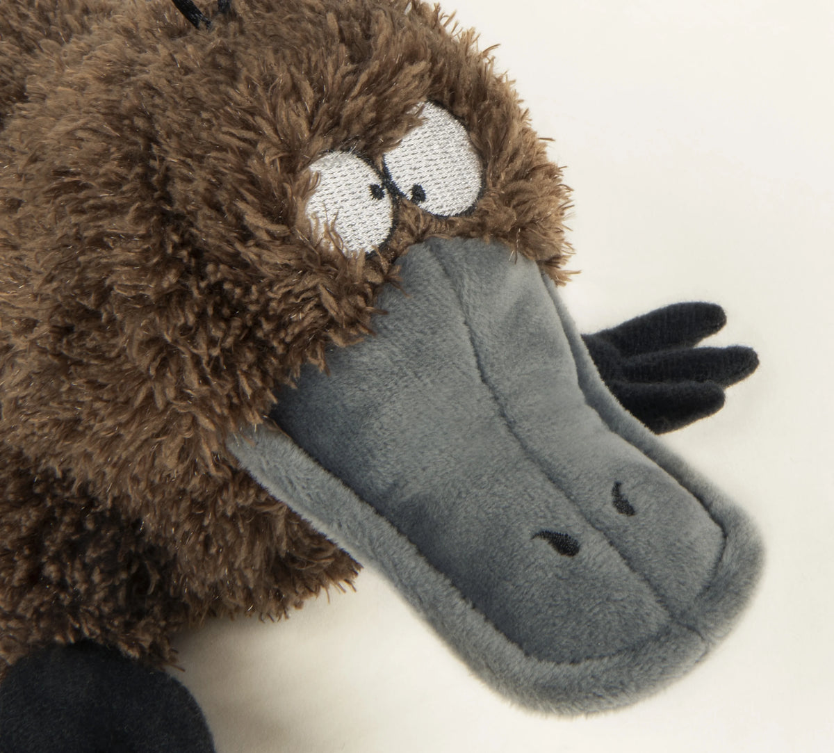 Brown Large Plush Dog Toy with Chew Guard Y723