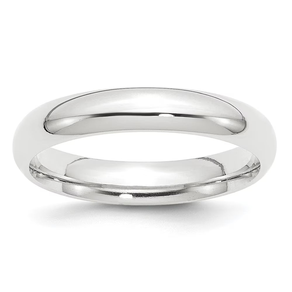 Platinum 4mm Comfort-Fit Wedding Band Size: 6 A737285