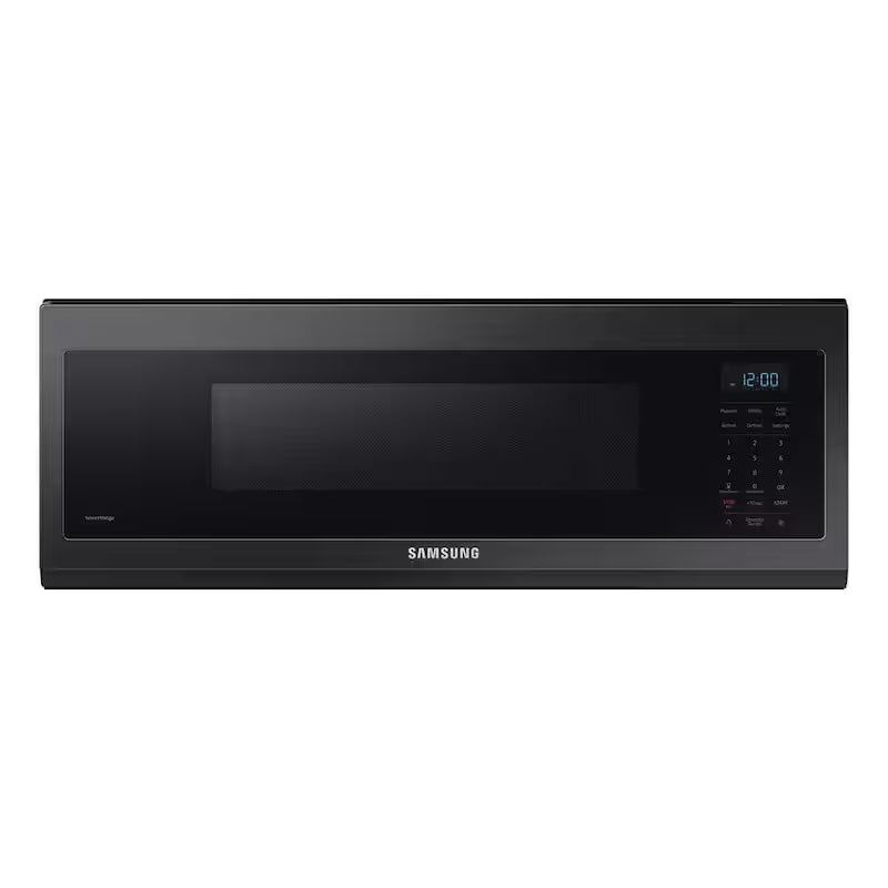 30 in. 1.1 cu. ft. Black Stainless Steel Over-the-Range Microwave X555116