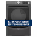 7.3 cu. ft. Vented Electric Dryer in Volcano Black E502