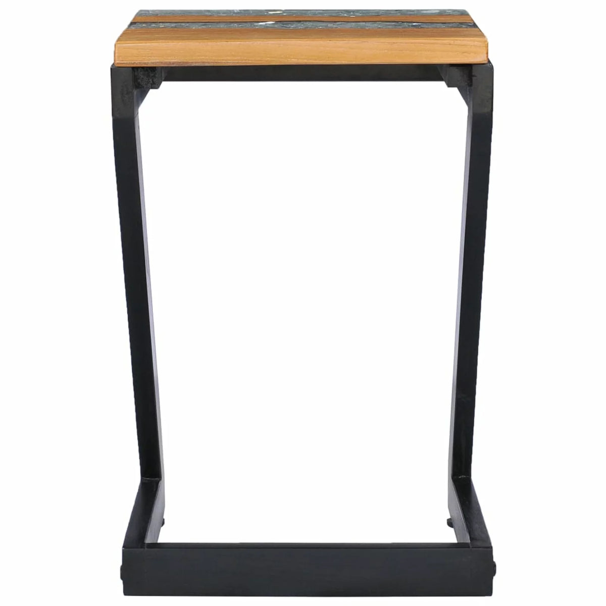 Teak Wood and Polyresin Coffee Table R2908
