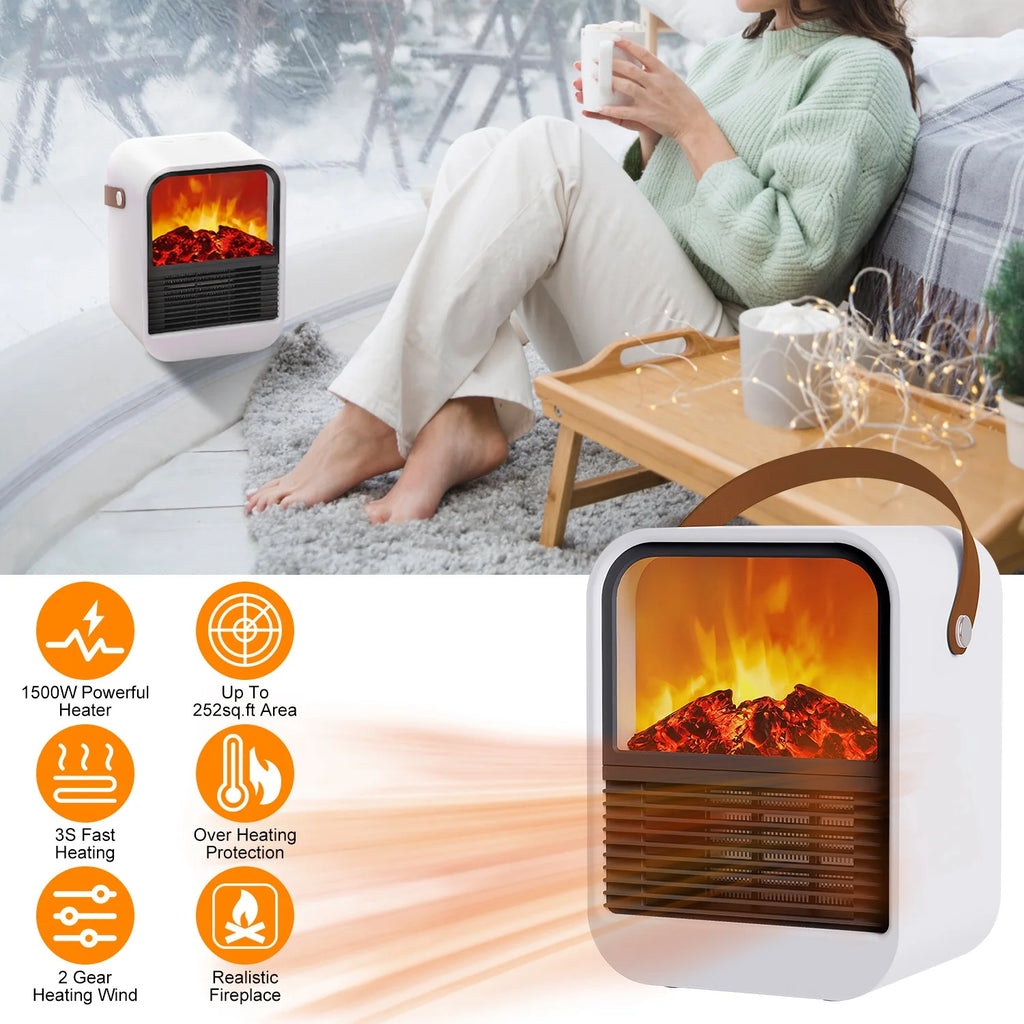 1500W Portable Ceramic Space Heater V9896