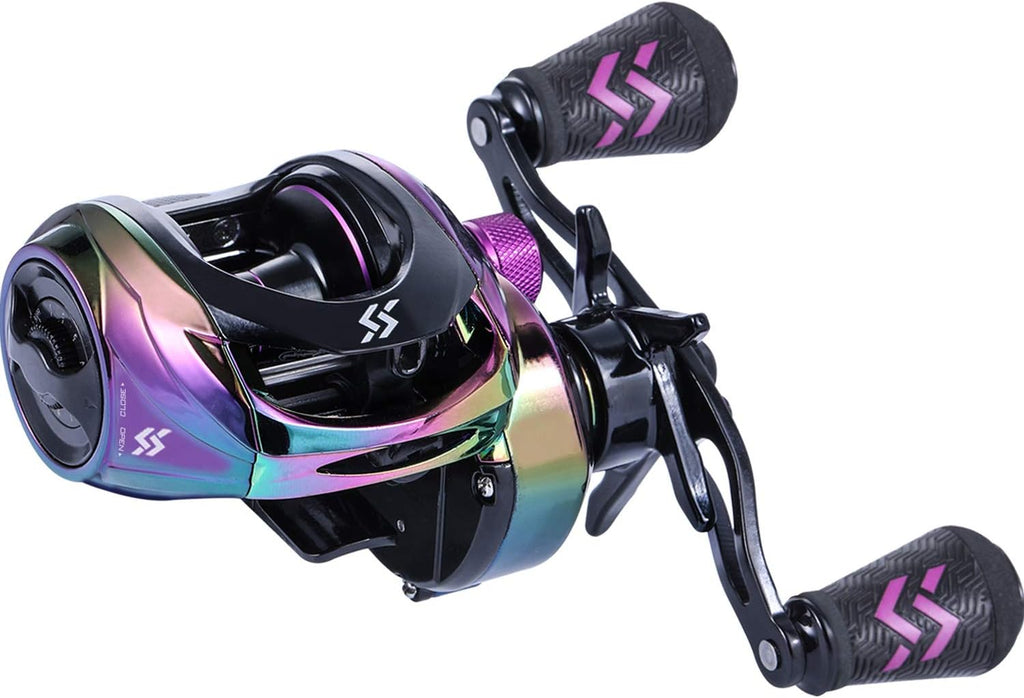 Pack of 2 Baitcasting Reels, 8.0:1 Gear Ratios, 9+1 BB P453