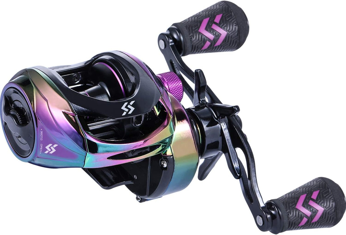 Pack of 2 Baitcasting Reels, 8.0:1 Gear Ratios, 9+1 BB P453