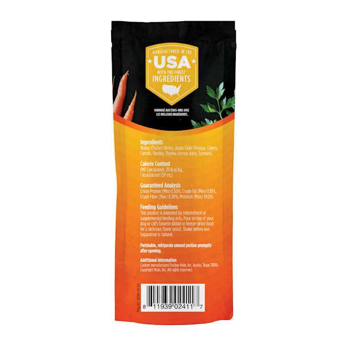 Bone Broth Wet Dog & Cat Food Topper I458936