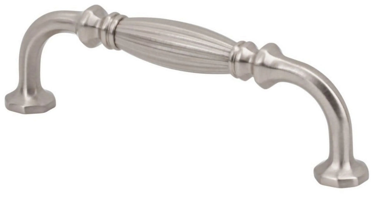 Solid Brass 3-3/4" Center To Center Ribbed O49921