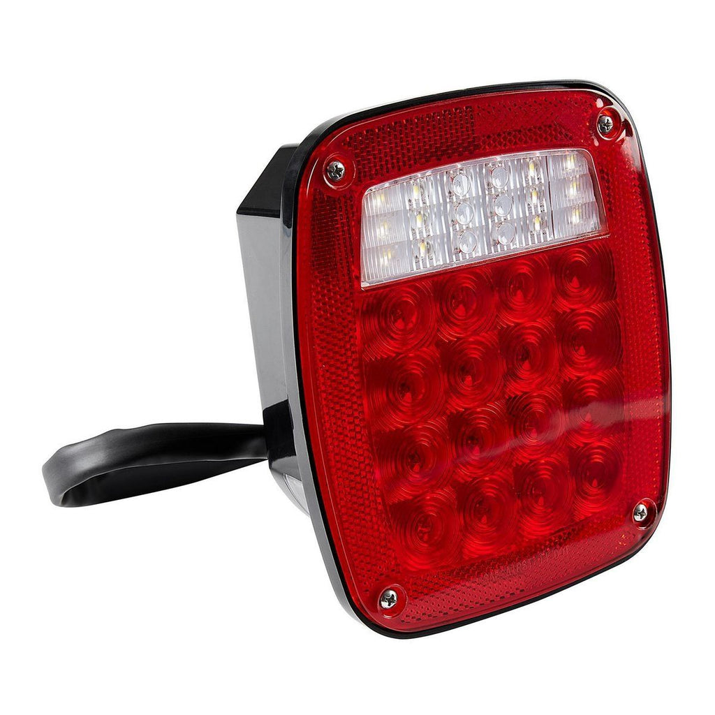 LED Rectangular 6 Function Tail Signal Light F8564