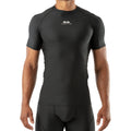 Black Short Sleeves Compression Shirt D482094