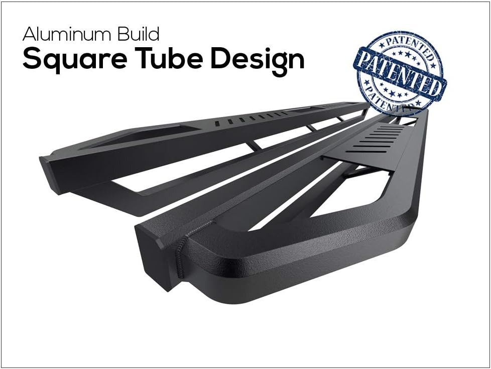 6.5in Nerf Bars Square Tube C12639
