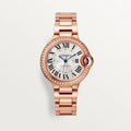 White Face Minimalist Leather Watch G60449