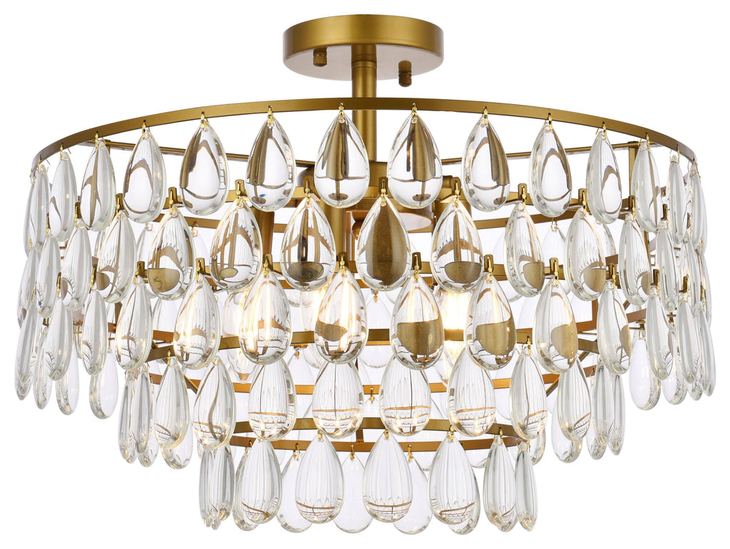 Brass Flush Mount X3924