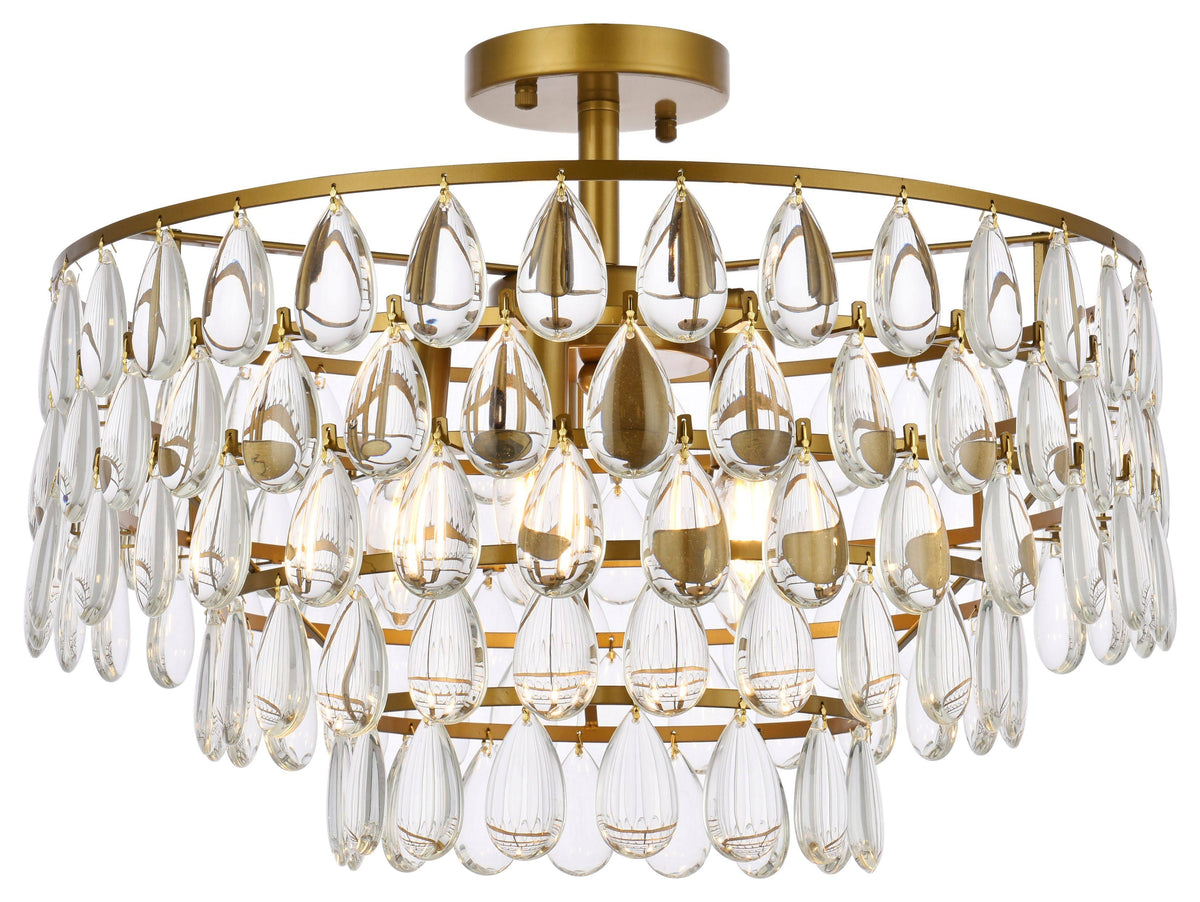 Brass Flush Mount X3924