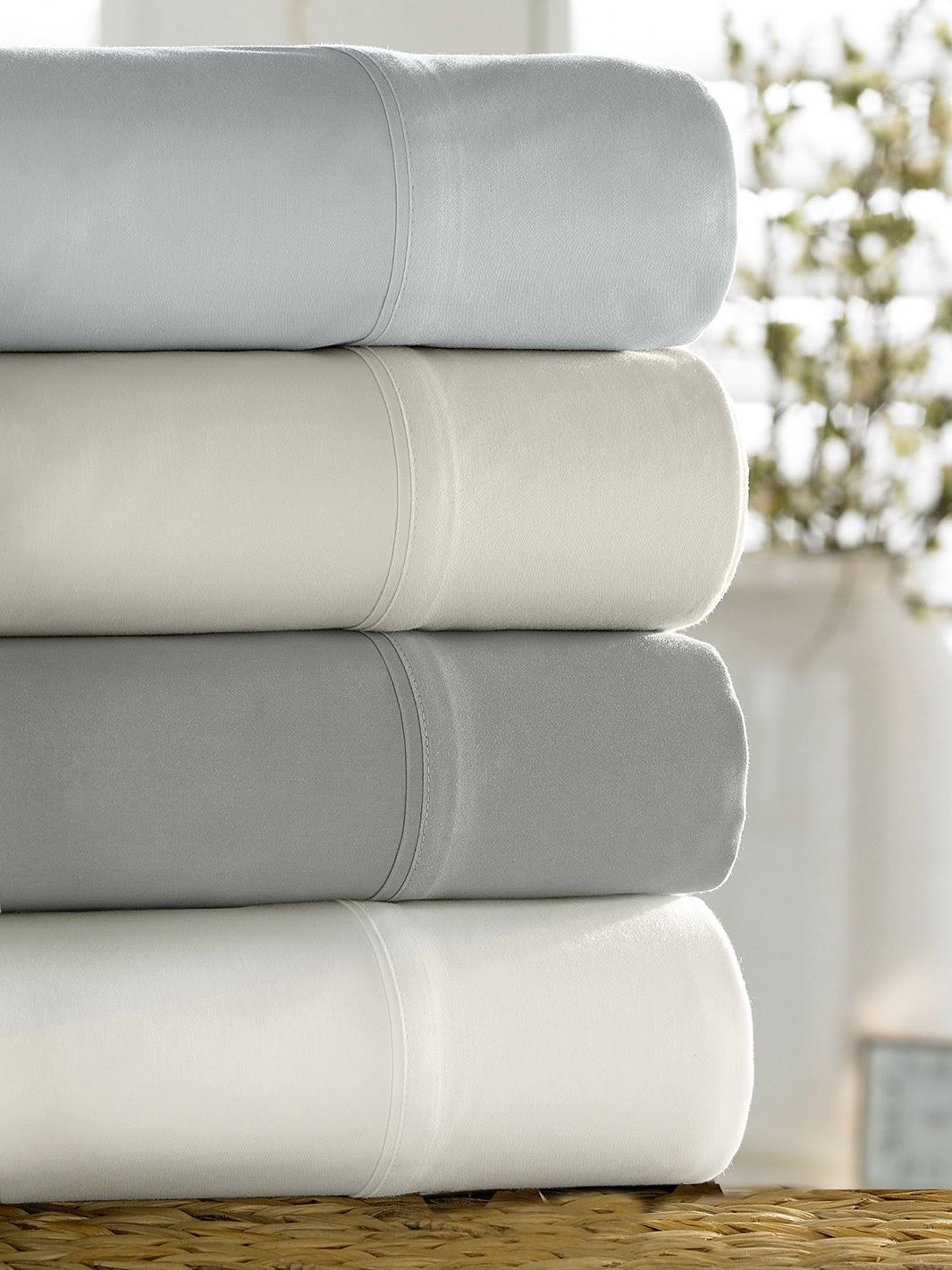 White Queen Fitted Bamboo Sheet Y5555