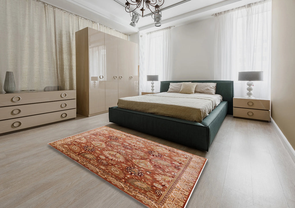 Rectangle Oriental Area Rug, 2' x 4' I44573