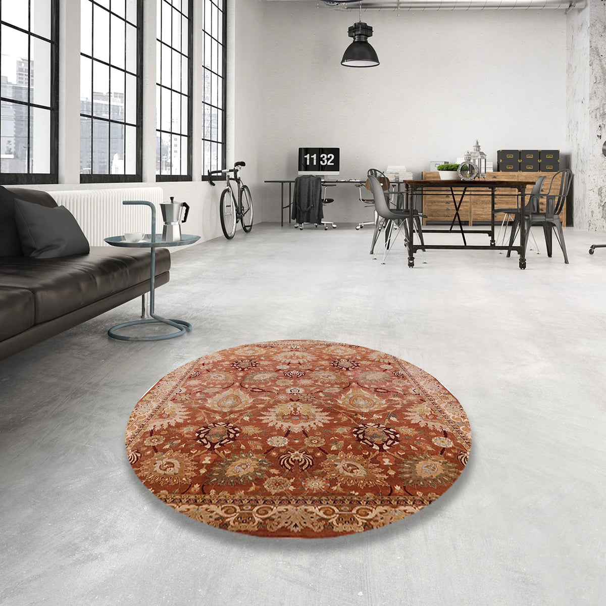 Rectangle Oriental Area Rug, 2' x 4' I44573