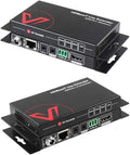 HDBaseT HDMI Extender Over Single Cat5e/6a/Cat7 Ethernet, 4K@60Hz 130ft, PoE IR RS232 HDCP2.2 HDR CEC EDID D427