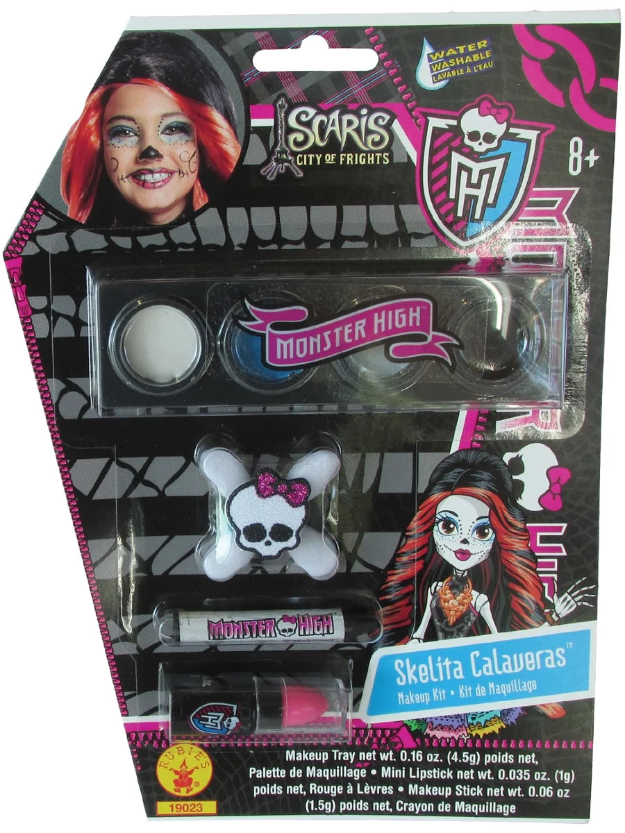 Deluxe Monster High Skelita Calaveras Costume Accessory Makeup Kit P5829