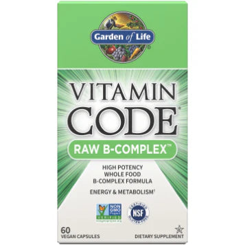 Vitamin Code Raw B Complex 120 vegcaps L242929