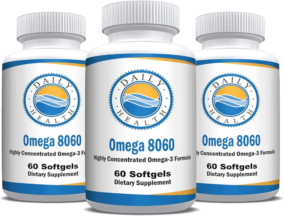 2400mg Omega 3 Fish Oil 60 Softgel C69191