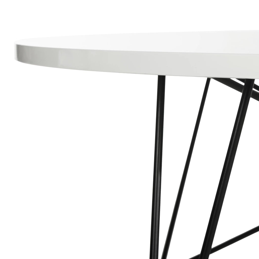 White Round Coffee Table P6925